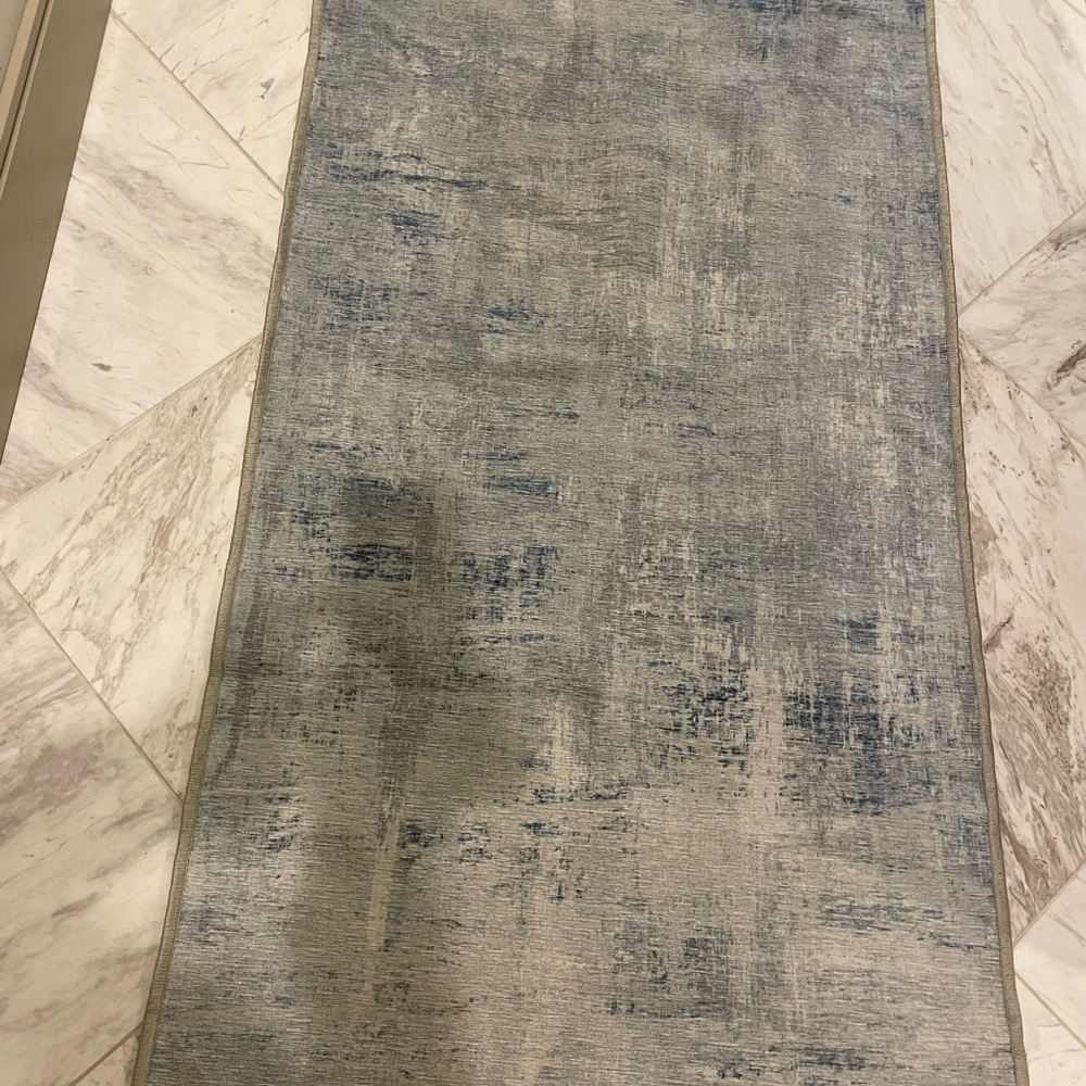 Ruggable Runner Impasto Slate Blue